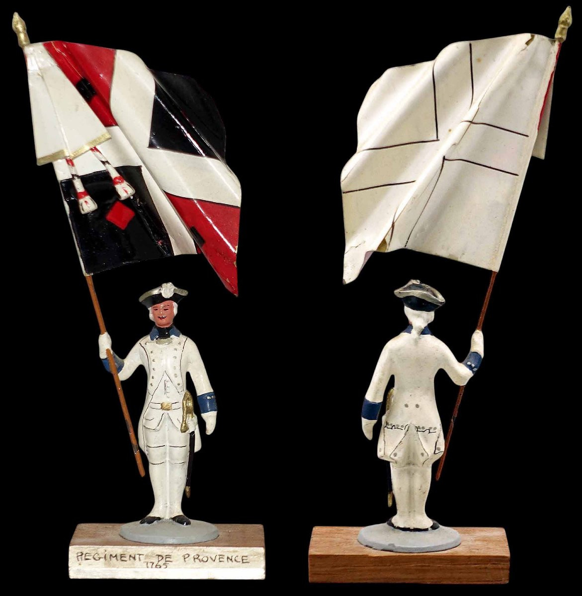 Figurines Max DESCAVES vers 1955 - Porte drapeaux-photo-6