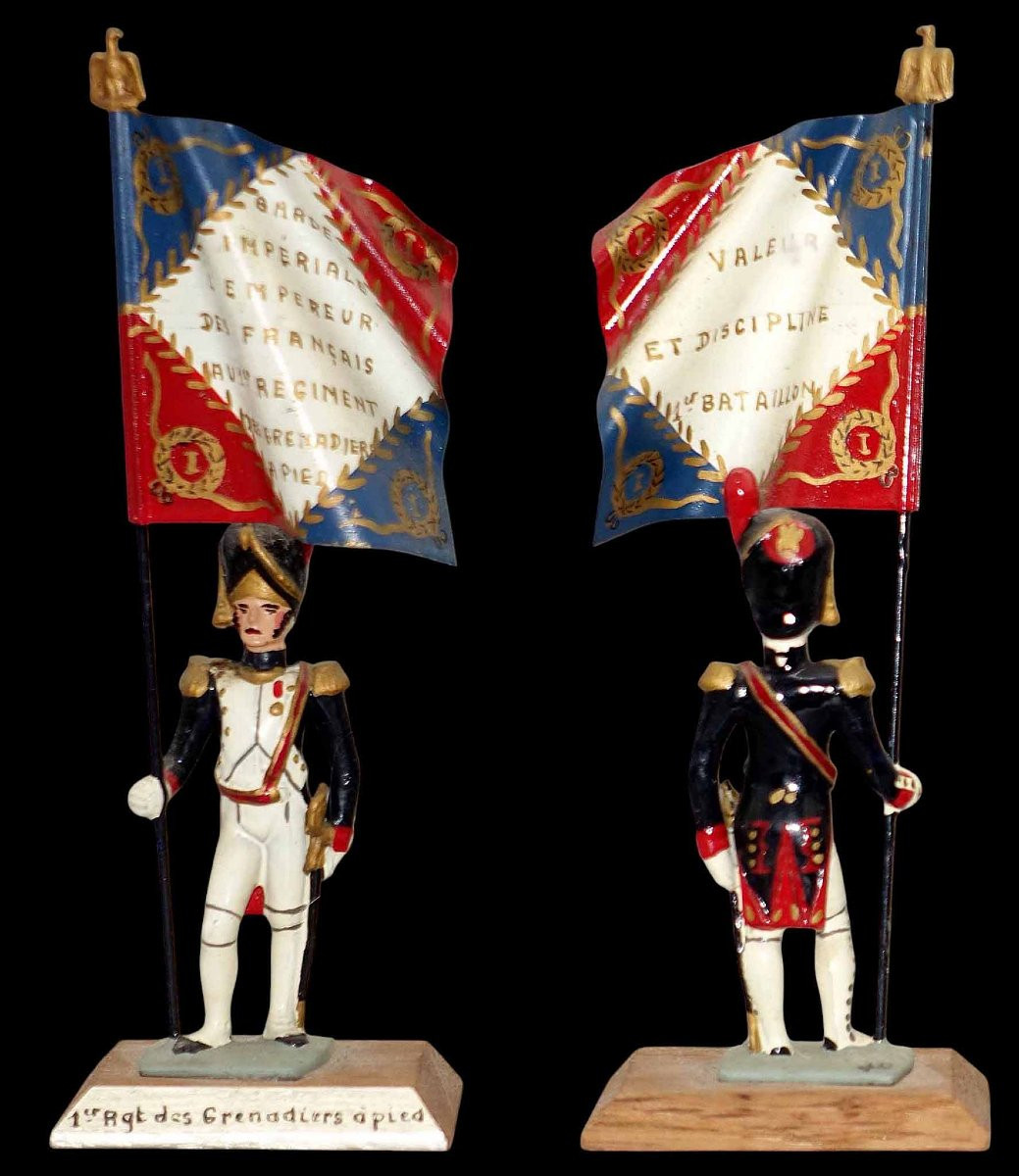 Figurines Max DESCAVES vers 1955 - Porte drapeaux-photo-7