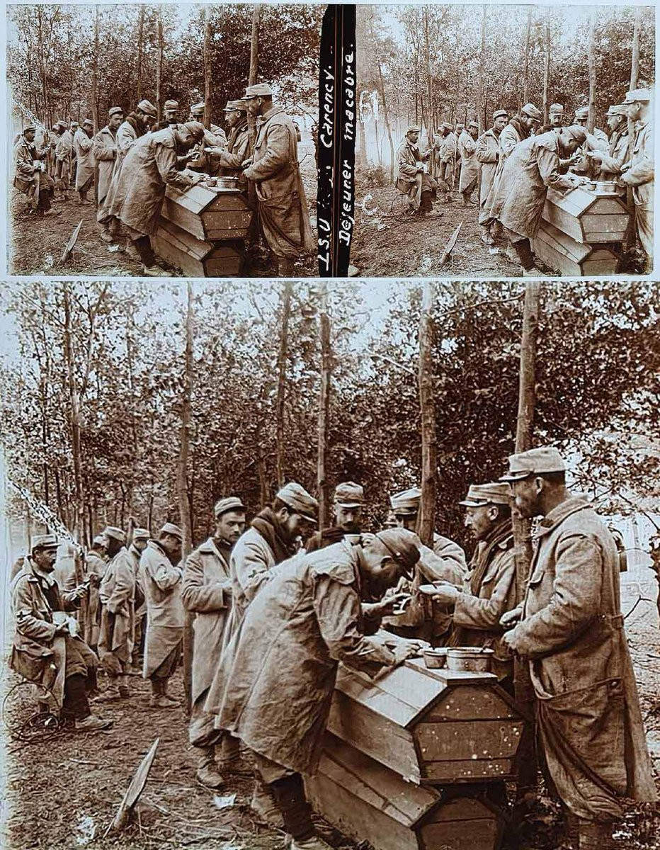 3 PHOTOS STÉRÉOS - GUERRE 14-18-photo-3