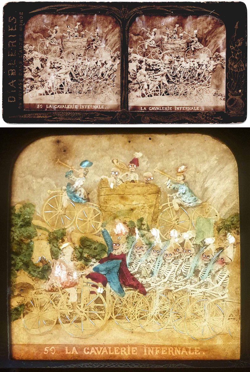 12 DIABLERIES stéréoscopiques BK 1860-photo-4