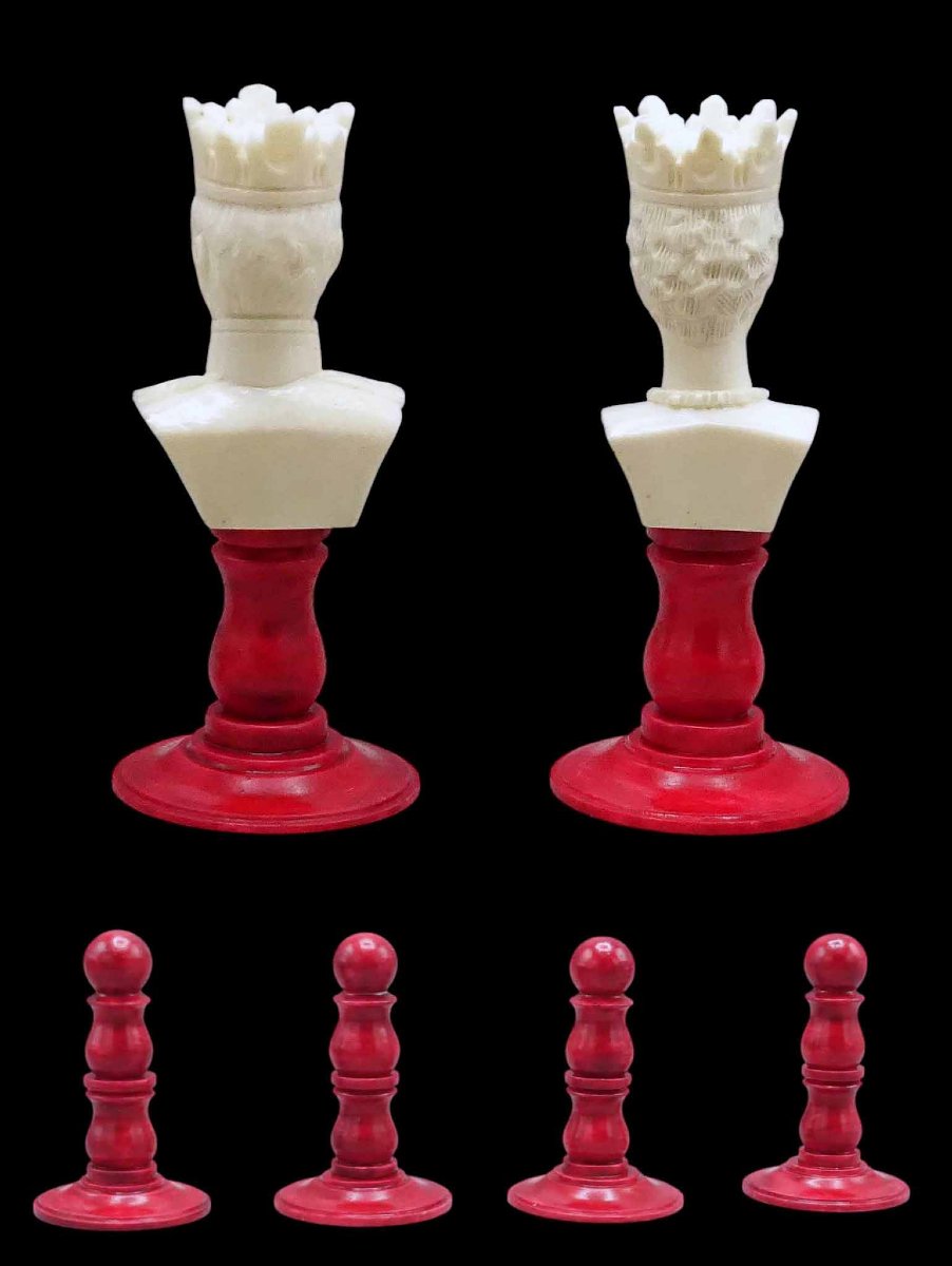 19th-century Napoleon Chess Set -photo-3
