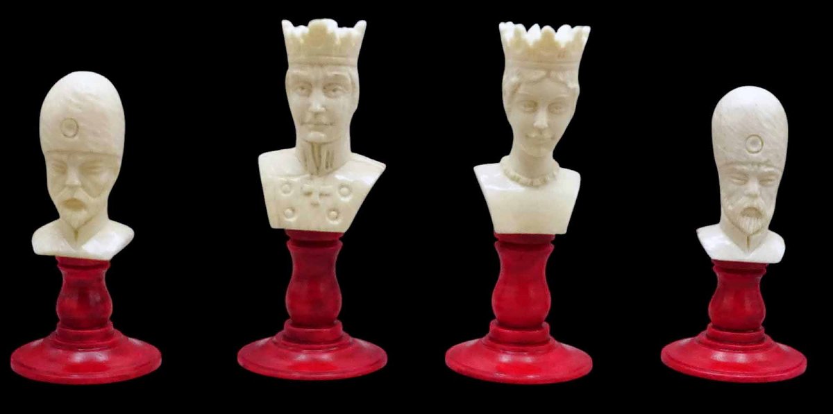 19th-century Napoleon Chess Set -photo-4
