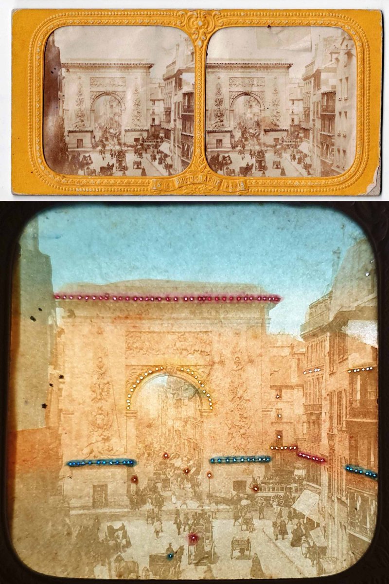PARIS Vues stéréoscopiques et polyoramiques vers 1860-photo-3