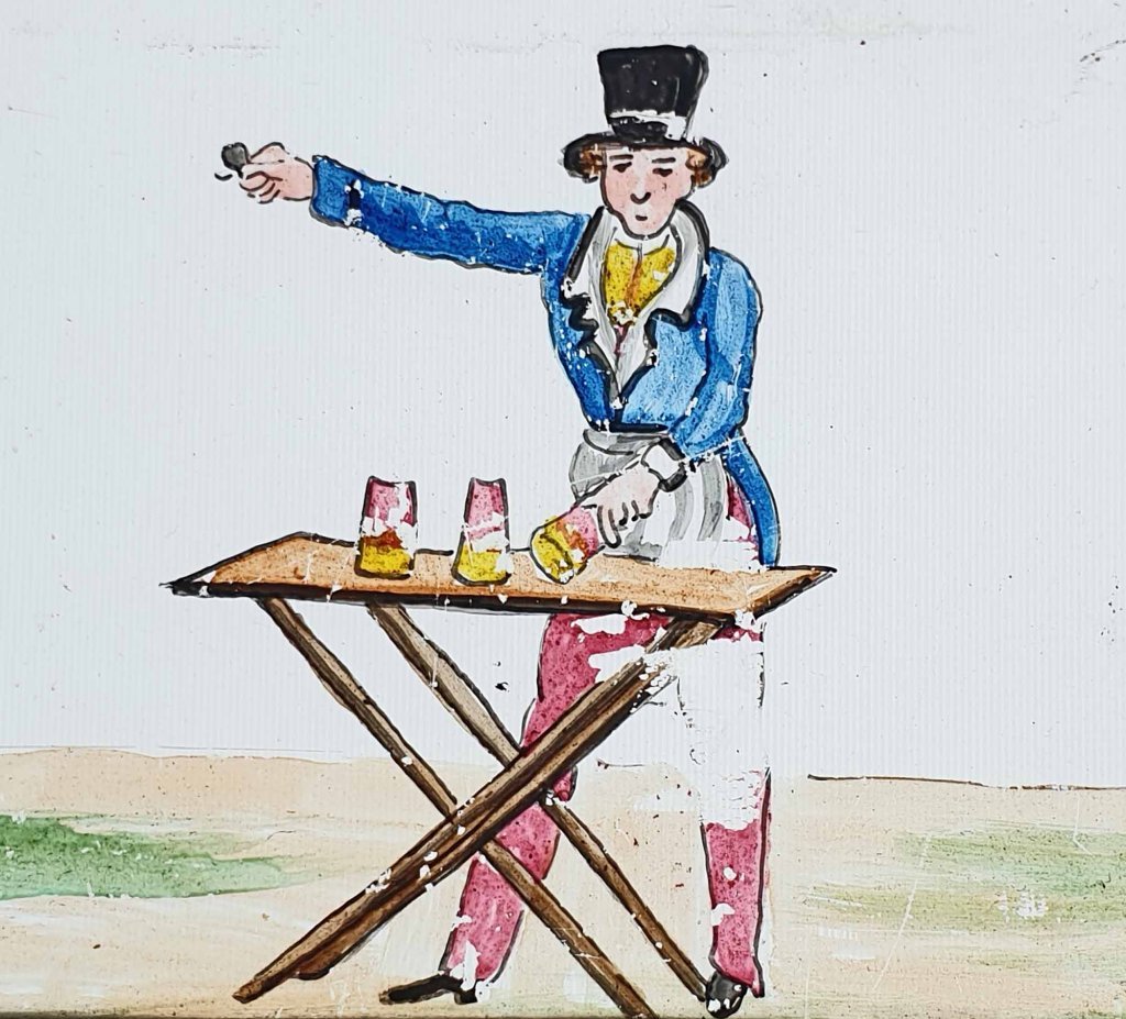 Magic Lantern Slide, 1820 - The Conjurer-photo-2