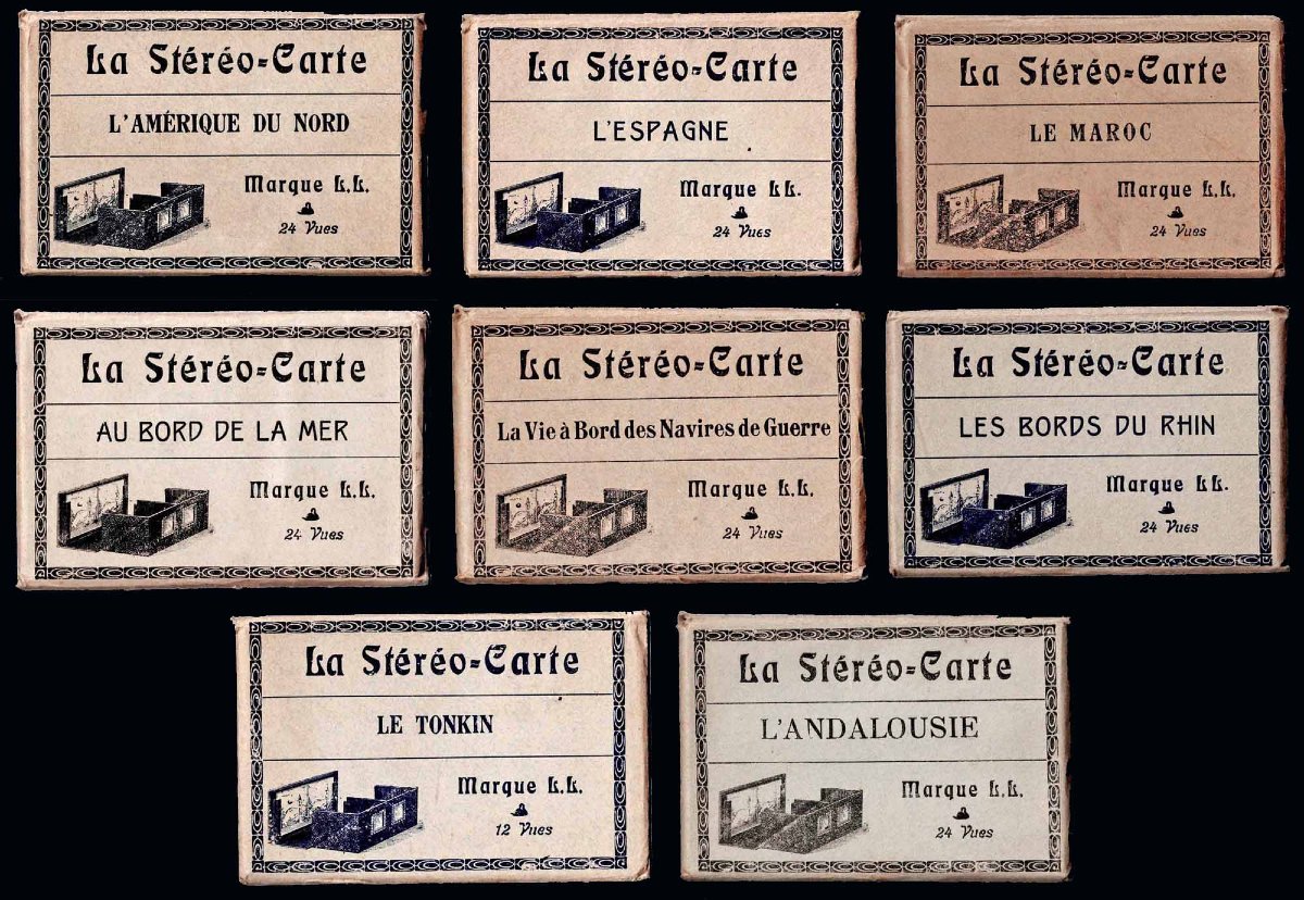 8 Stéréo-carte Packs