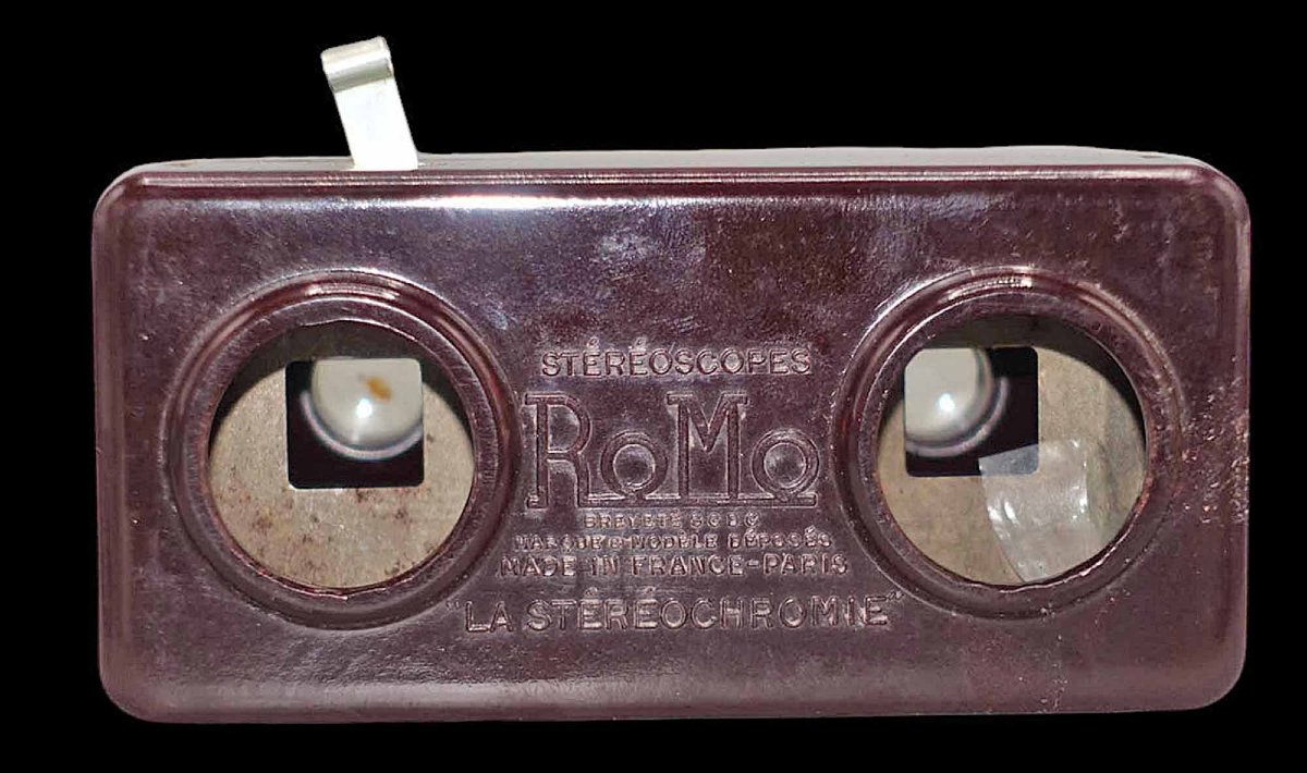 2 Stereoscopes  Bruguière And Romo-photo-2