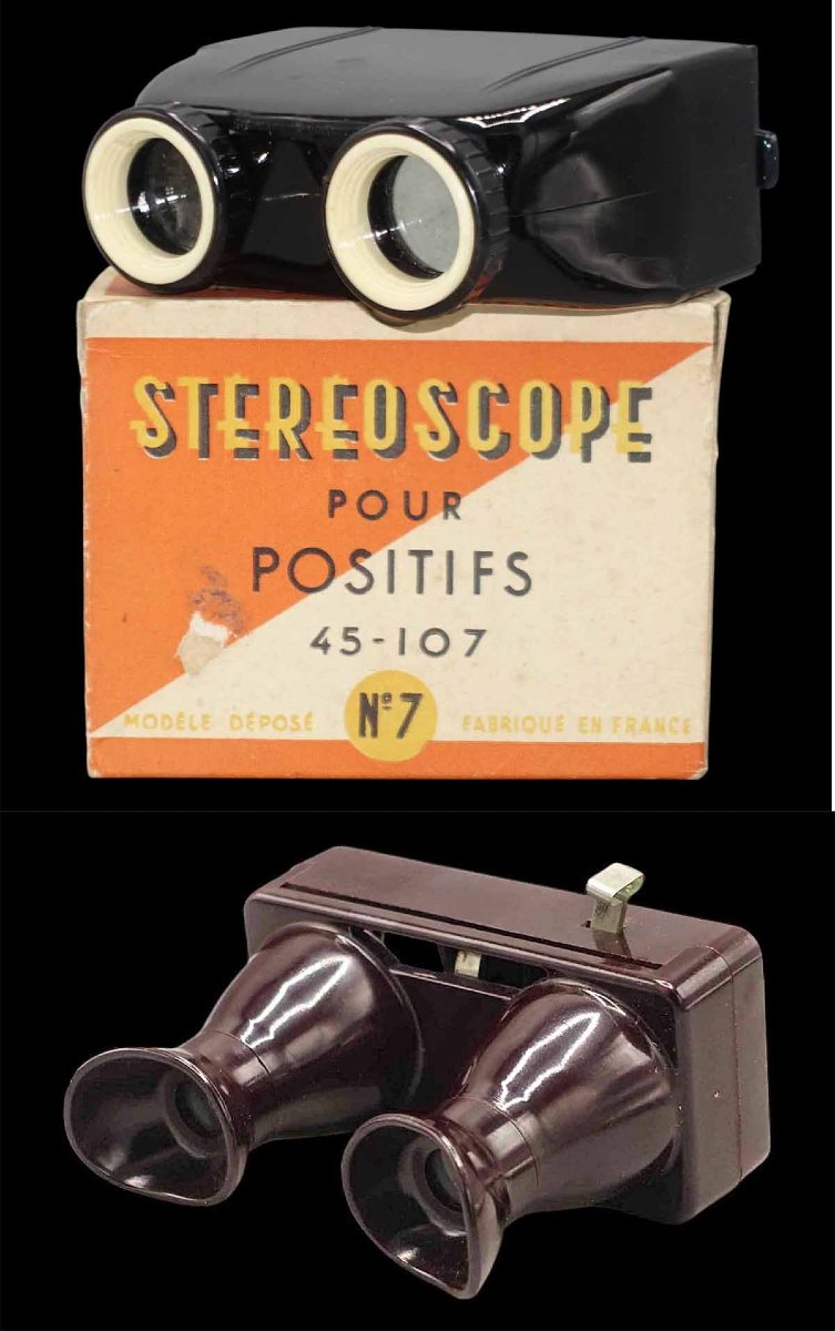 2 Stereoscopes  Bruguière And Romo