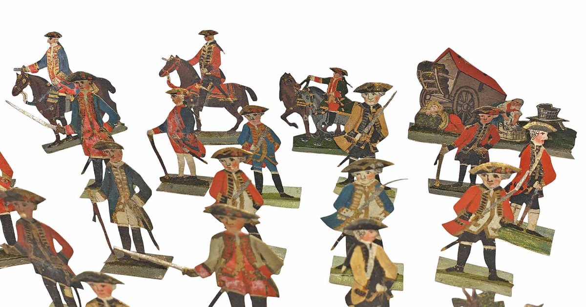 18th-century Soldier Cards-photo-6