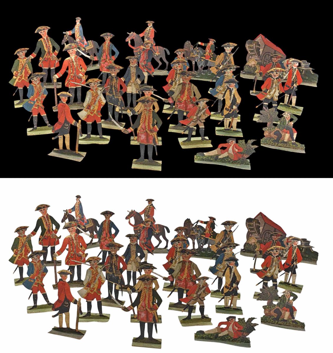 18th-century Soldier Cards