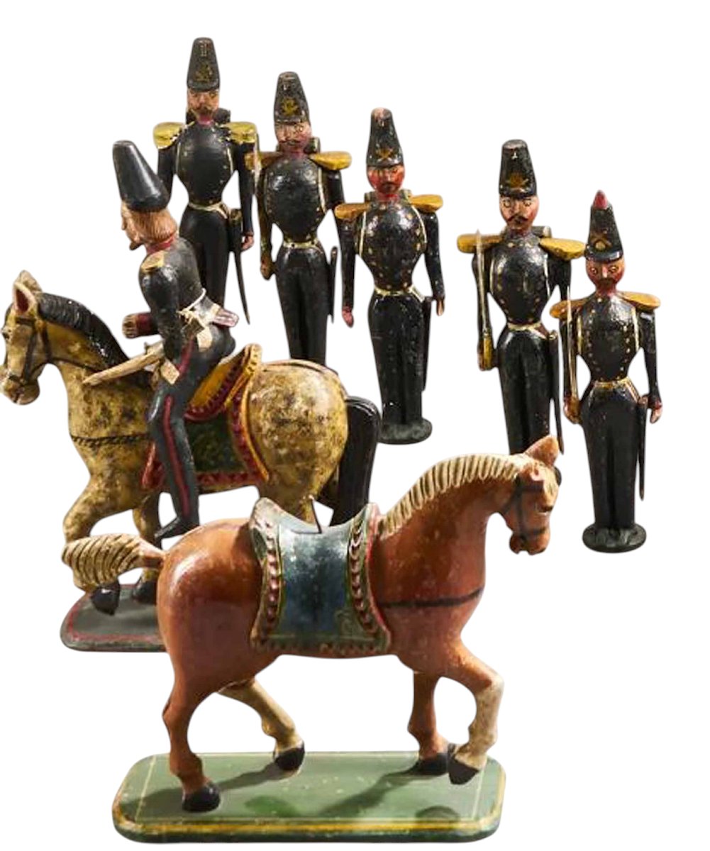 SOLDATS BOIS LOUIS-PHILIPPE 1840-photo-2
