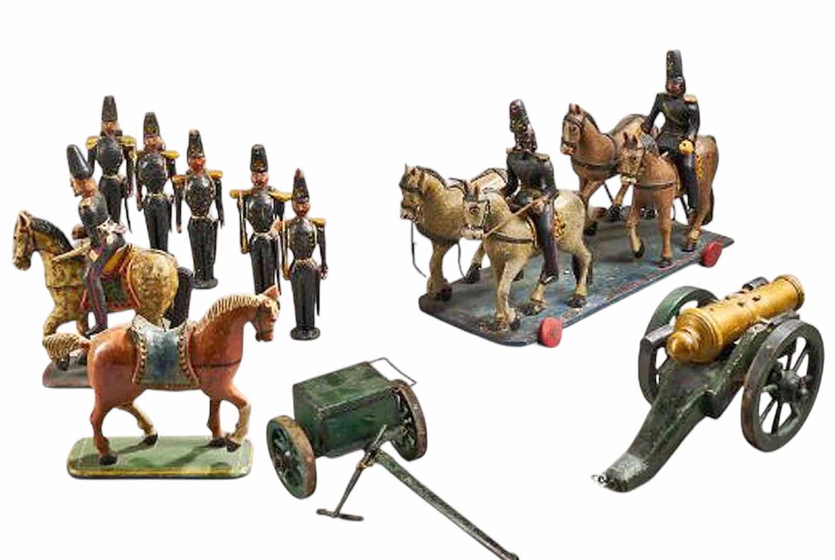 SOLDATS BOIS LOUIS-PHILIPPE 1840
