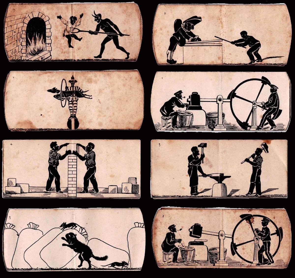  8 Animator Strips, 1870