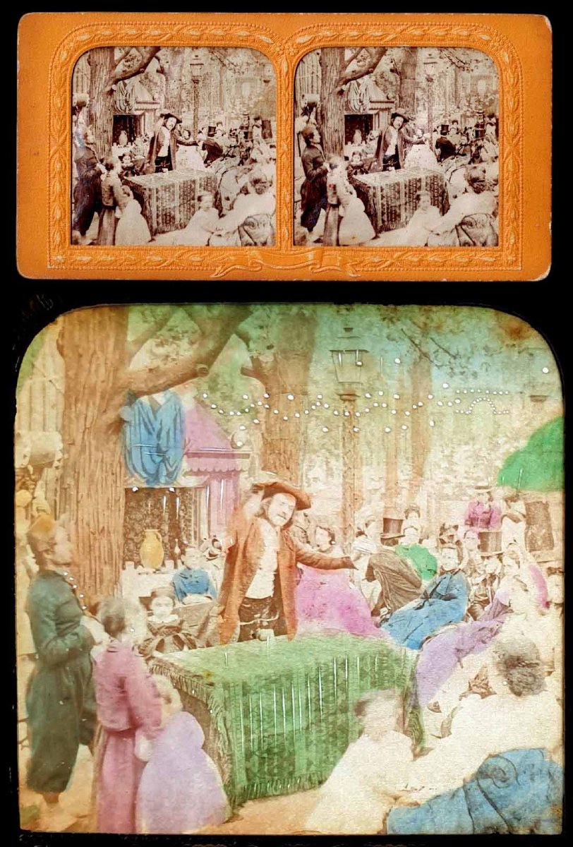 The Stereo Photo Magician, 1860