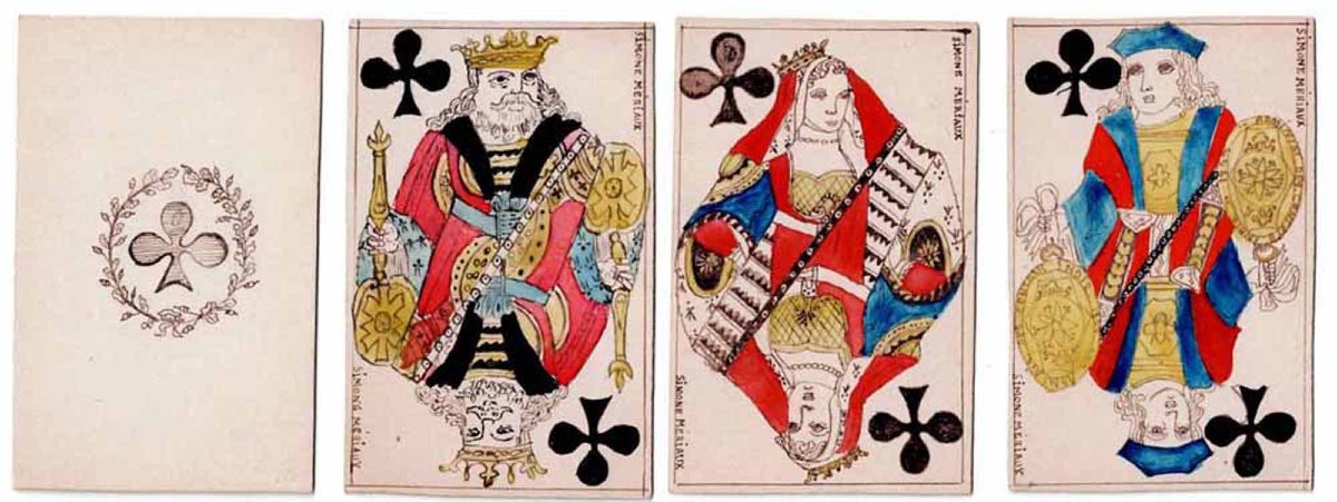 JEU de 52 cartes DESSINÉES 1920-photo-4