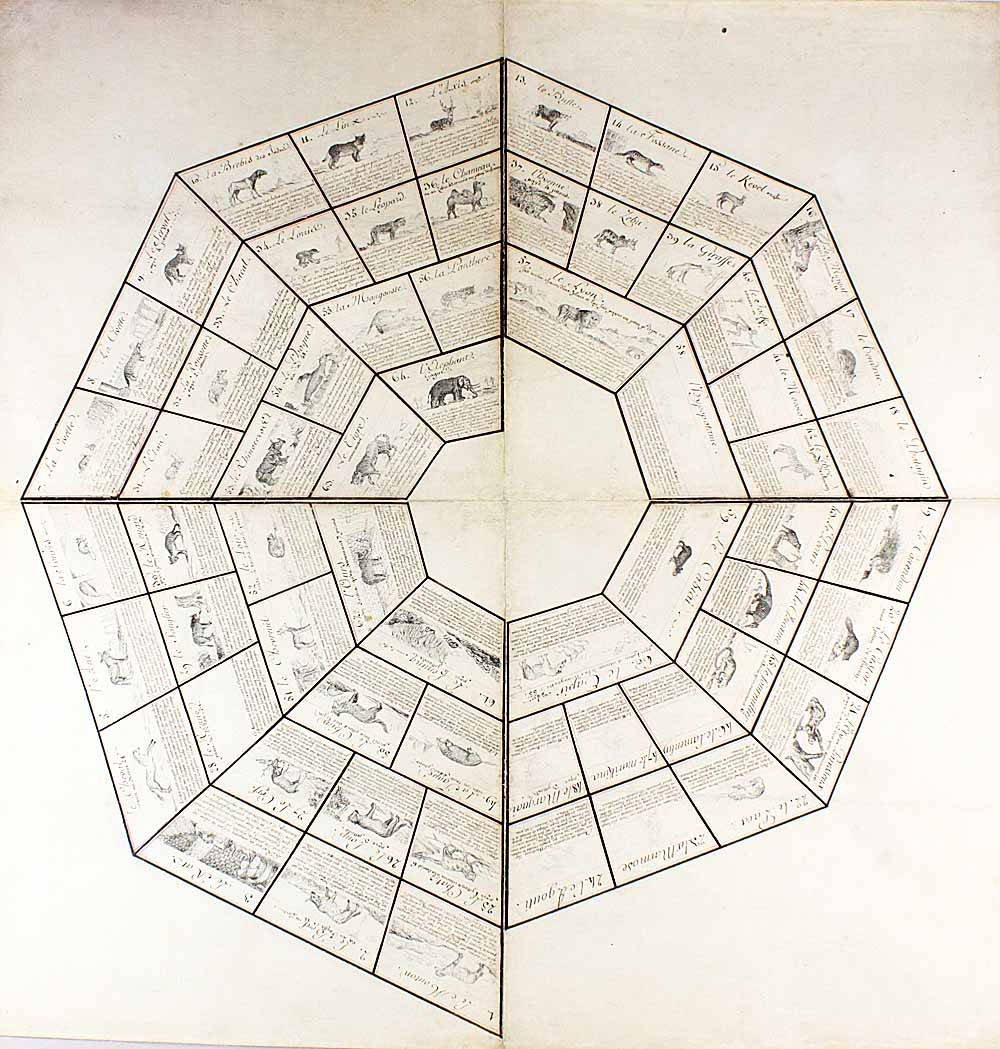 Game Of The Animal Oie Circa 1810-photo-2