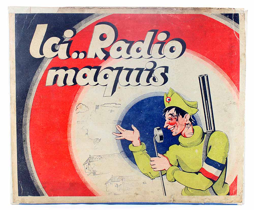 ICI RADIO MAQUIS / jeu ancien 1944