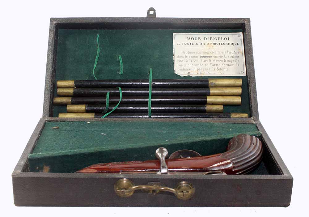 Pistolet De Tir Pyrotechnique 1860-photo-3