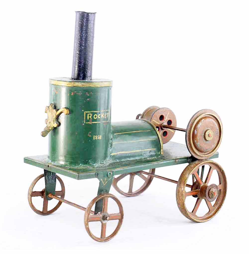 TRAIN ROCKET 1838 / jouet ancien