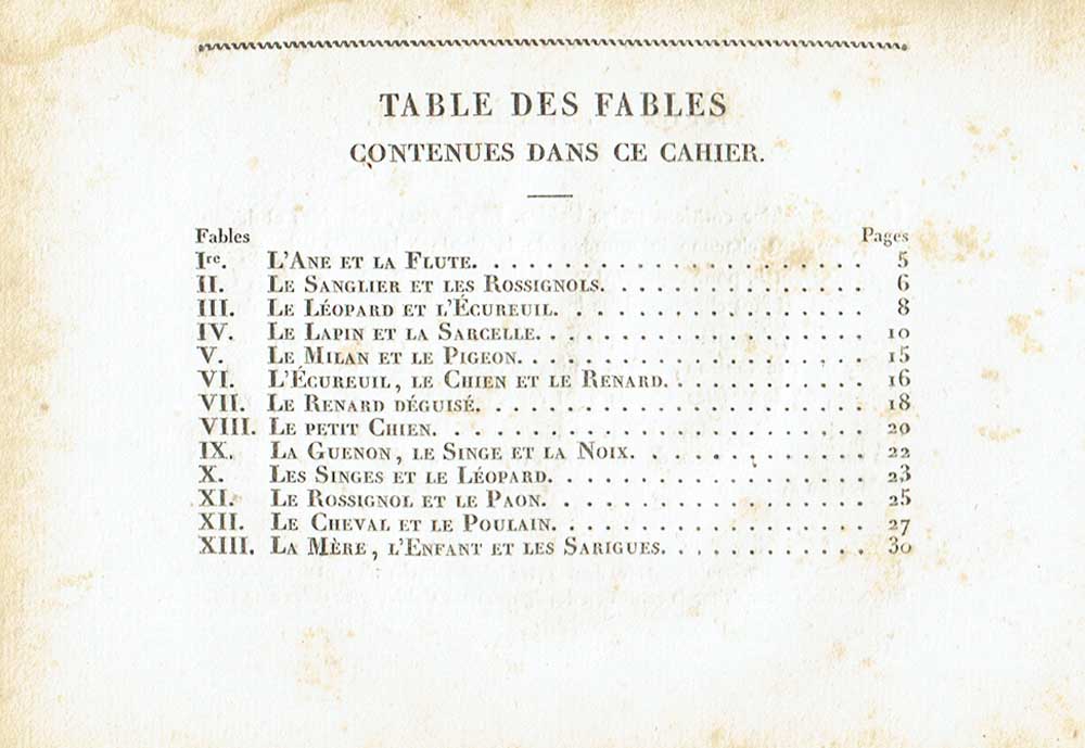 FABLES DE FLORIAN mises en action 1821-photo-2