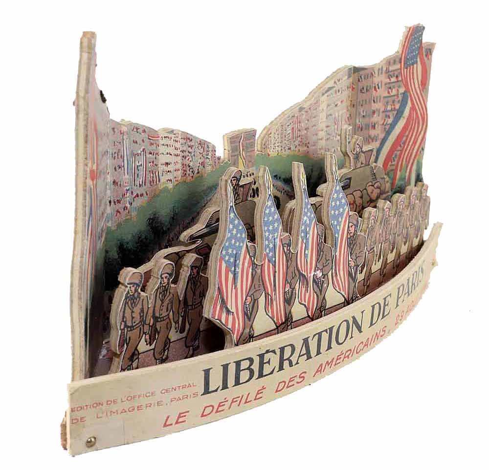 Liberation De Paris - 3 Dioramas By Roland Forgues 1944-photo-4