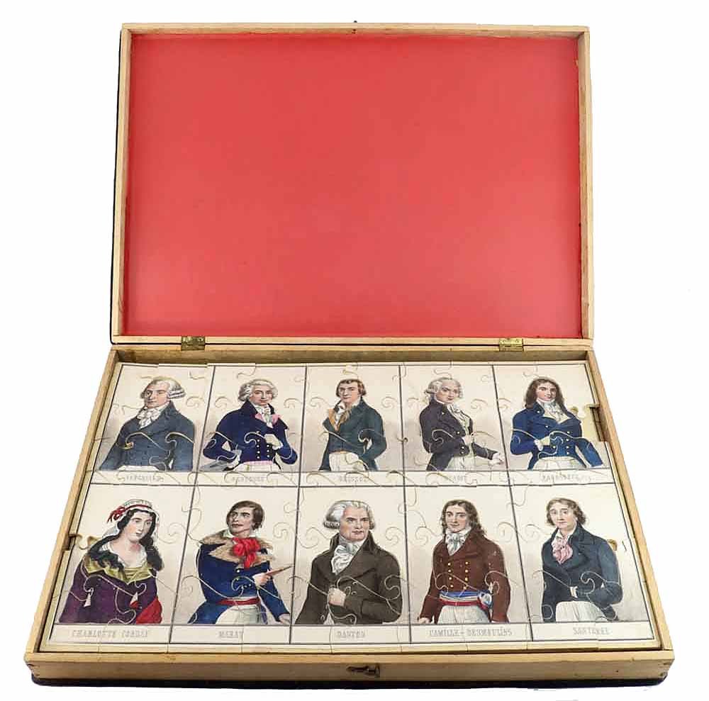 Puzzle Des Girondins Around 1830 - 1840-photo-3