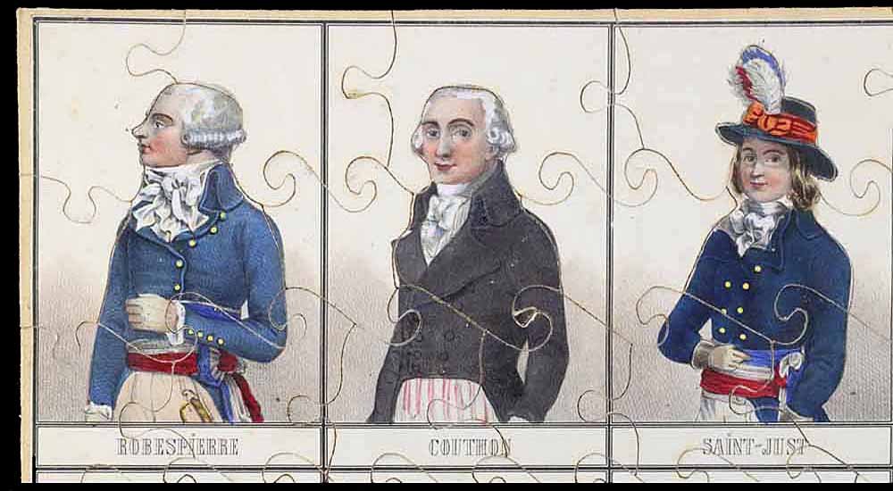 Puzzle Des Girondins Around 1830 - 1840-photo-7
