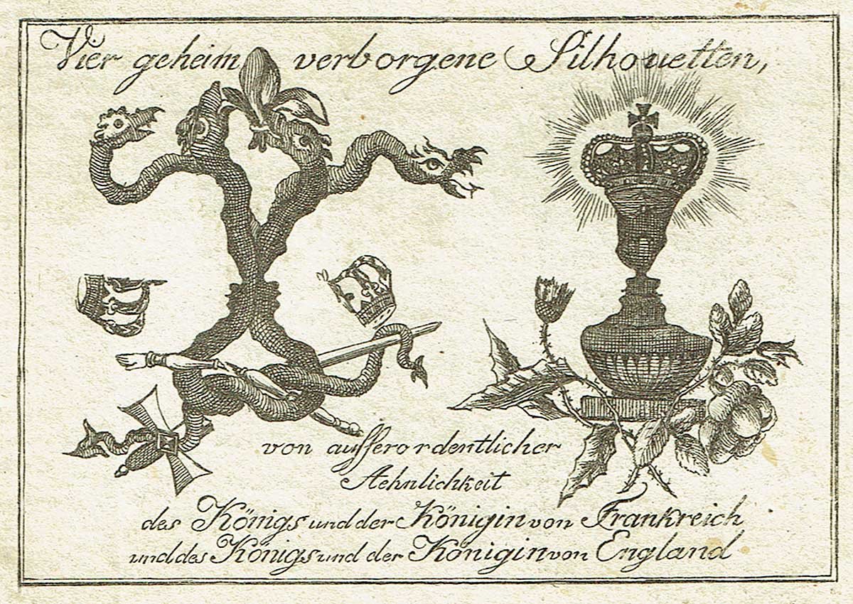 XVIII Seditious German Engraving
