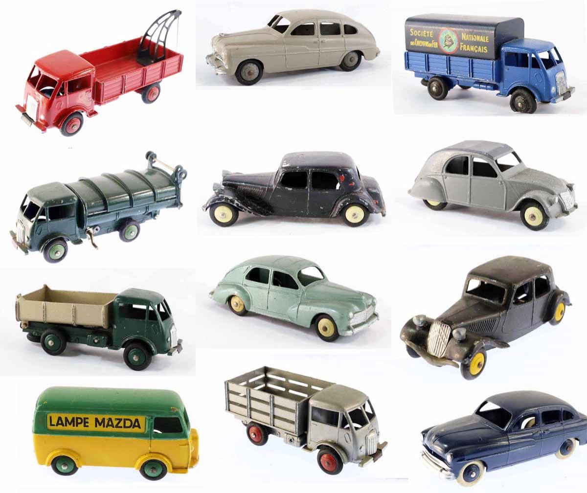 Ensemble de DINKY TOYS vers 1950