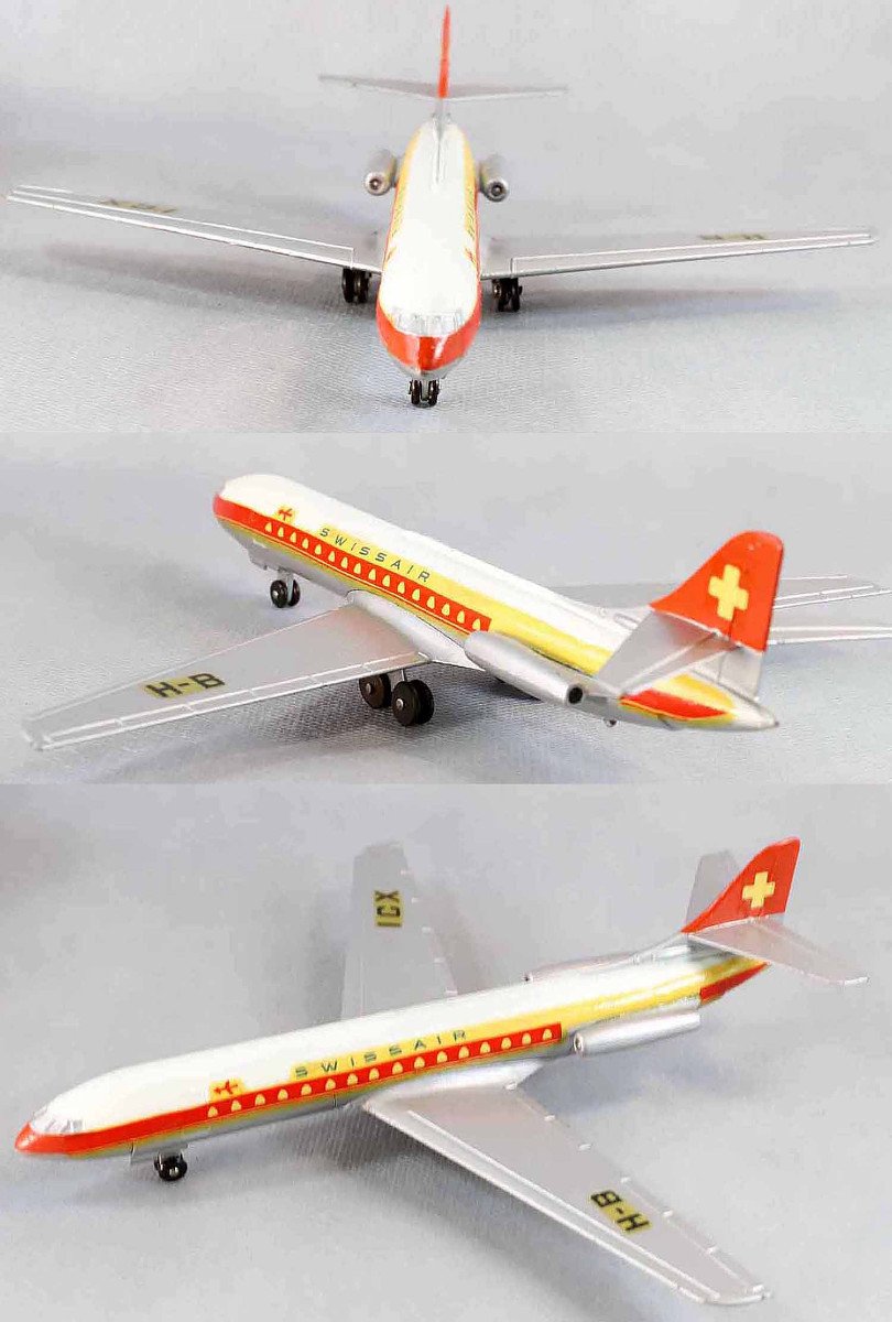 Dinky Toys Caravelle Swissair-photo-2