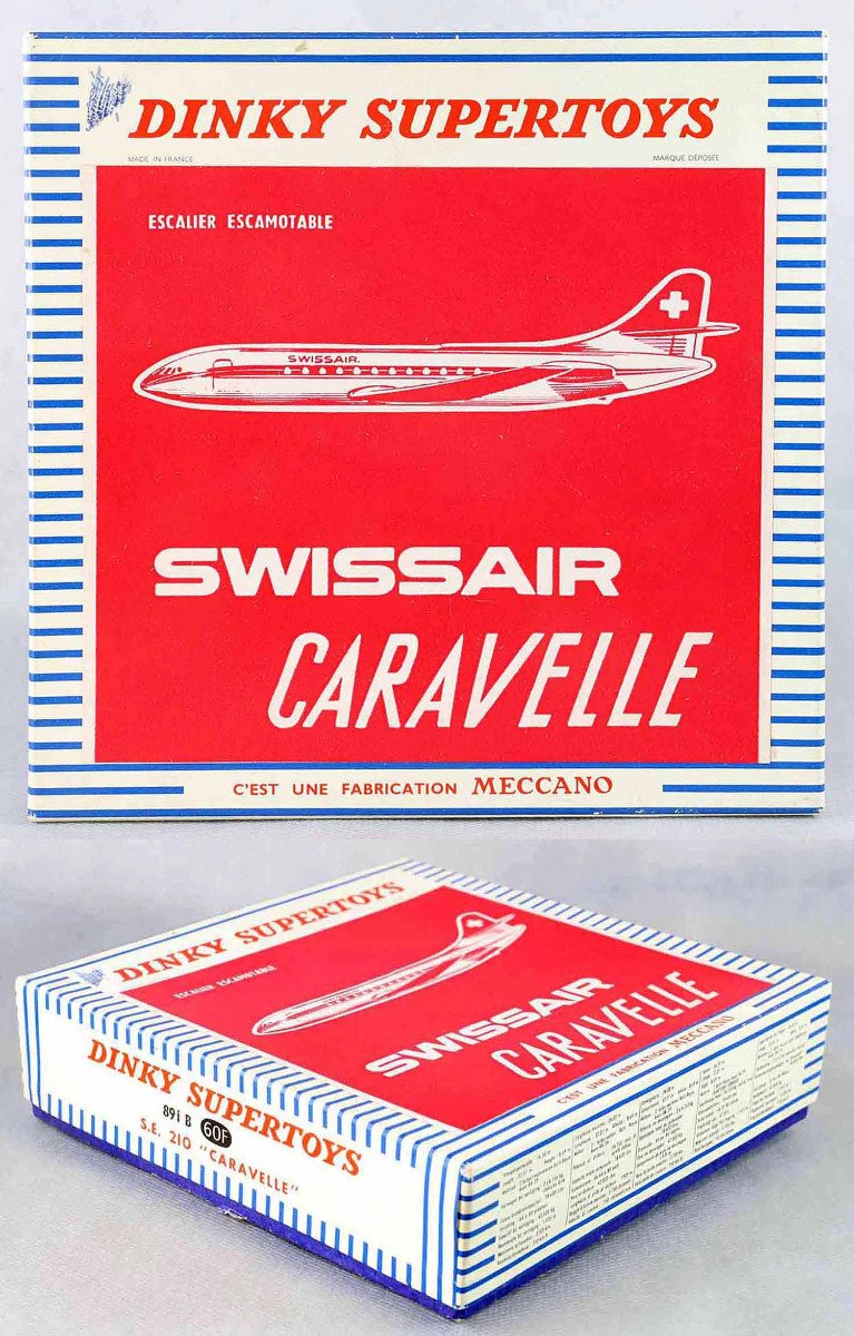 Dinky Toys Caravelle Swissair-photo-5