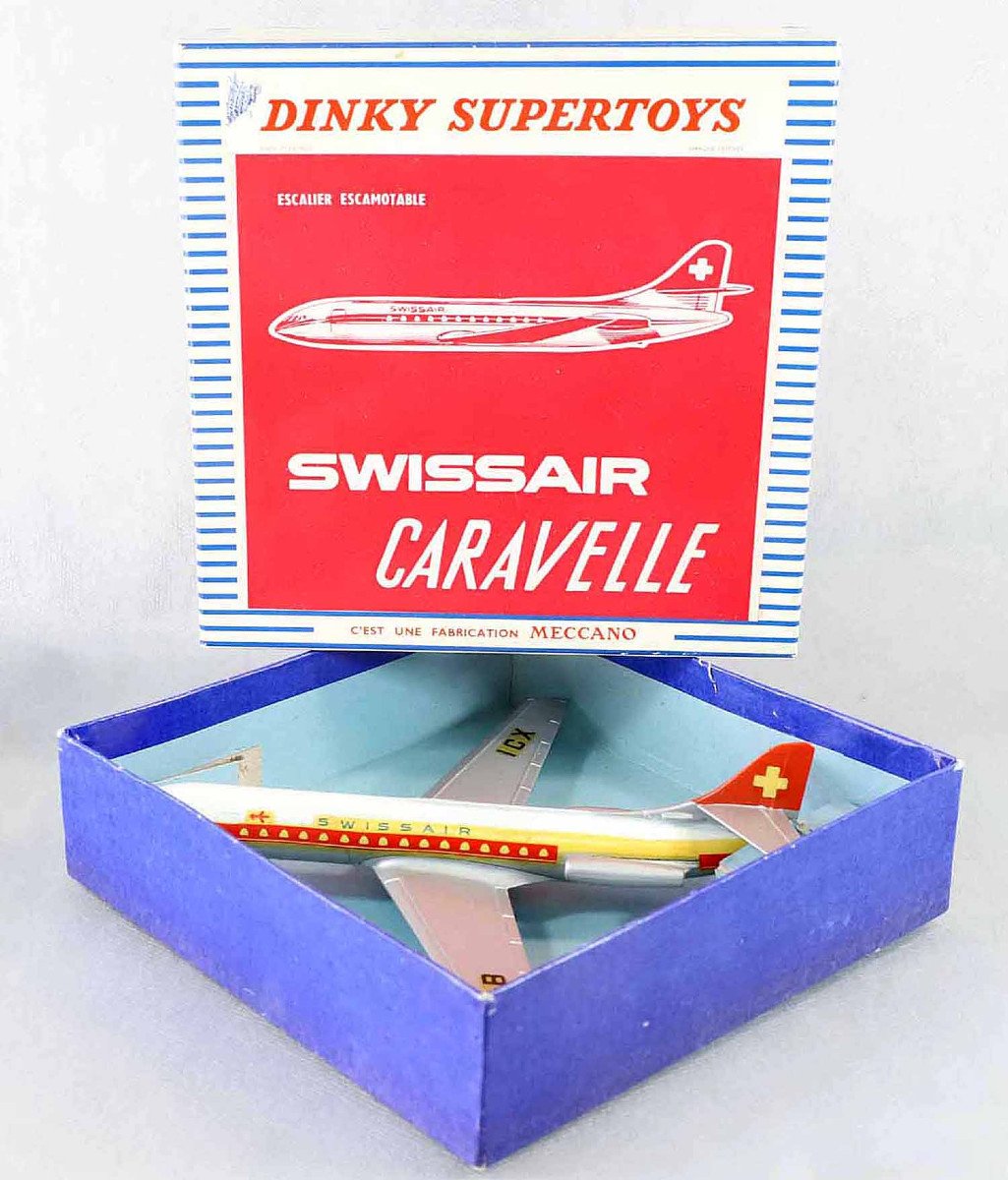 Dinky Toys Caravelle Swissair