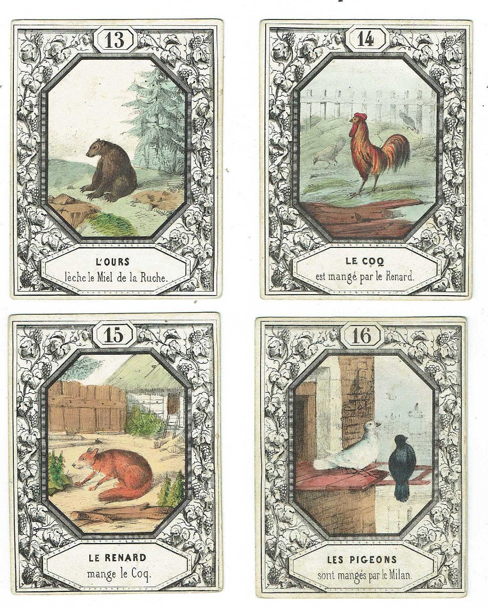 The Modern Tartare - New Game Of The Ace Qui Court Circa 1850-photo-5