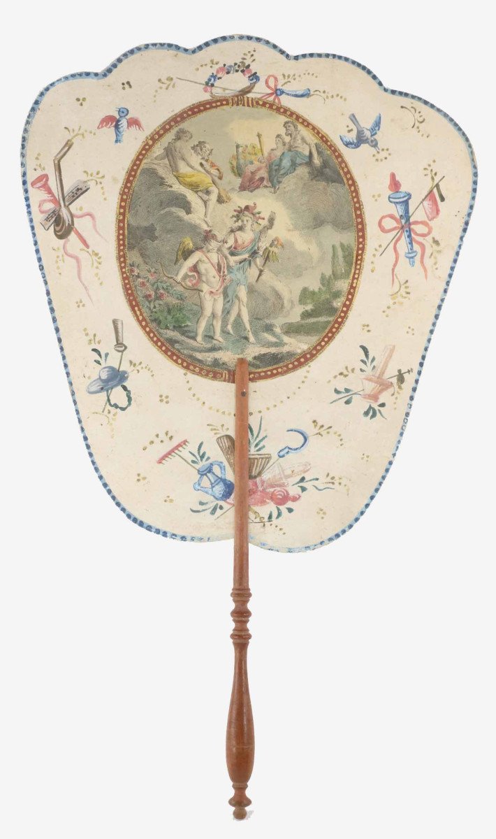 4 XVIIIth Fables De La Fontaine Screens-photo-3
