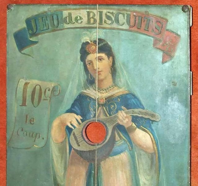 LE JEU DU BISCUIT vers 1880  -photo-2