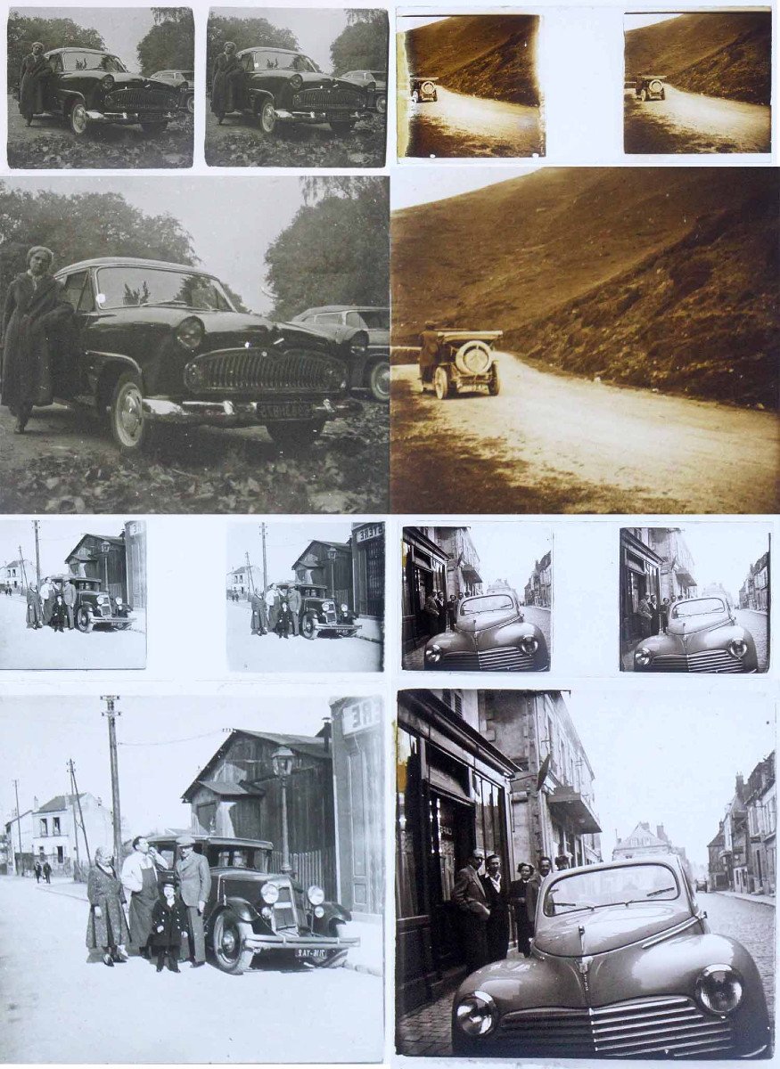 19 Automobiles 1920 Stereo Photos-photo-2