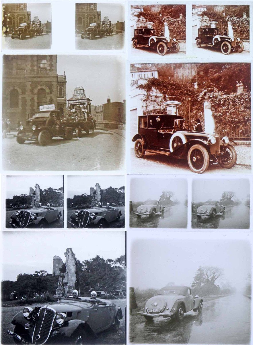 19 Automobiles 1920 Stereo Photos-photo-3