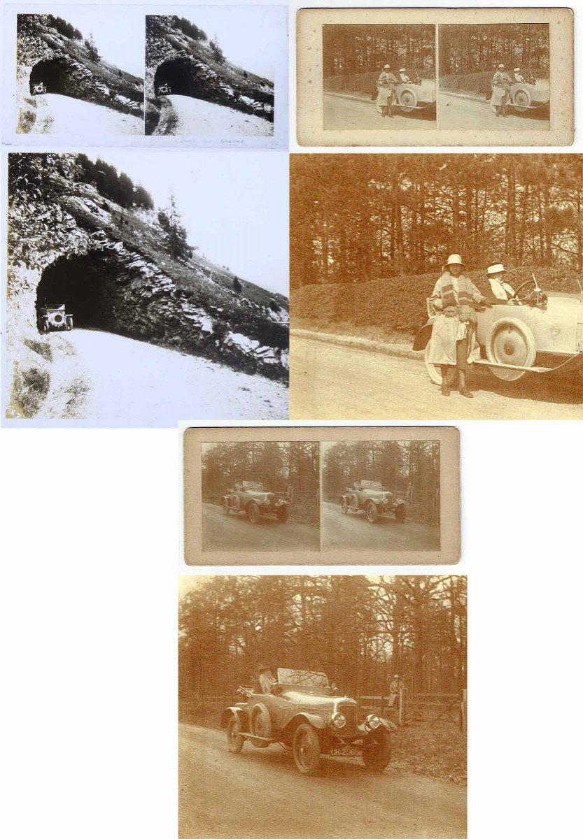 19 Automobiles 1920 Stereo Photos-photo-1