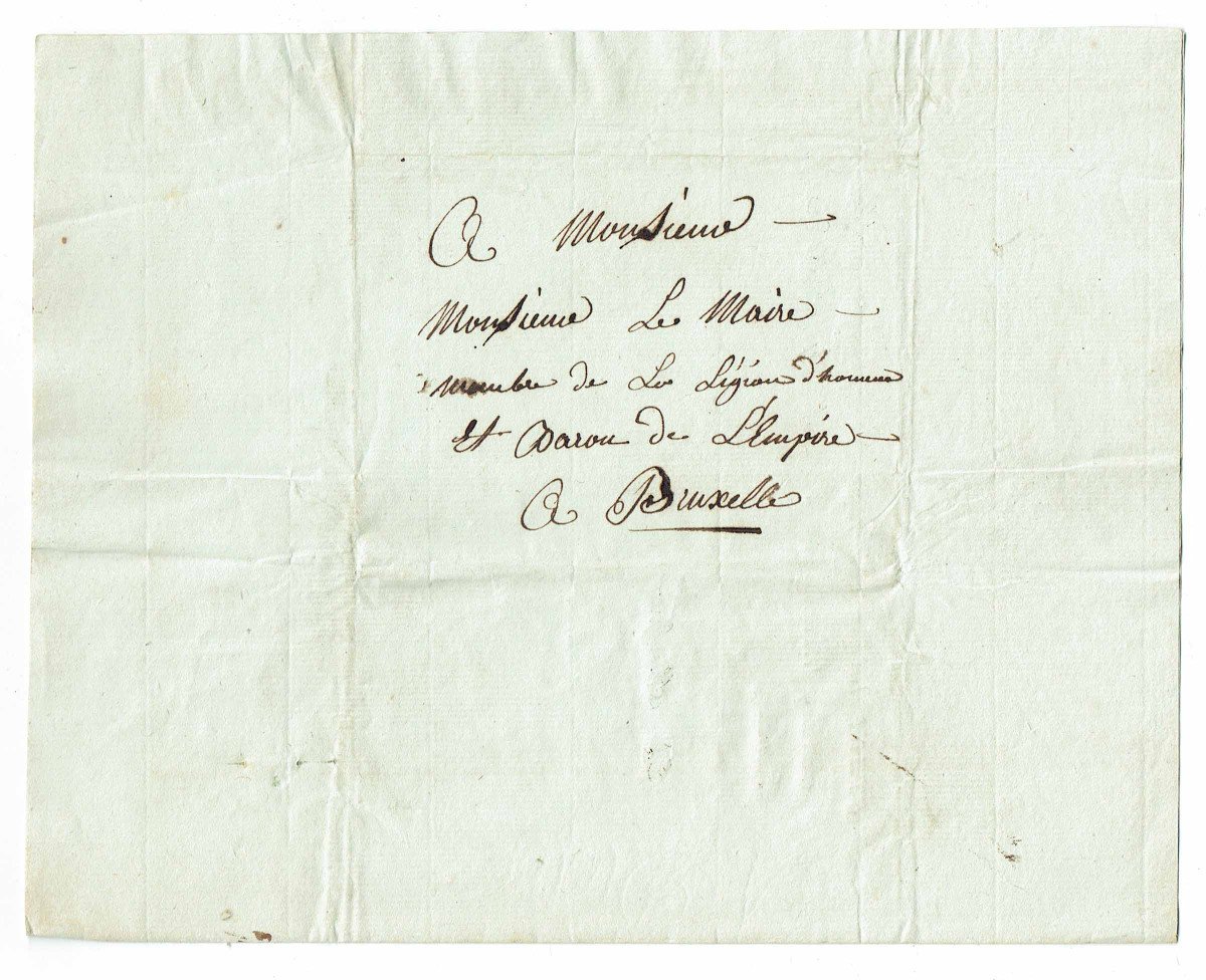 LETTRE de STANISLAS 1811 Professeur de physique-photo-2