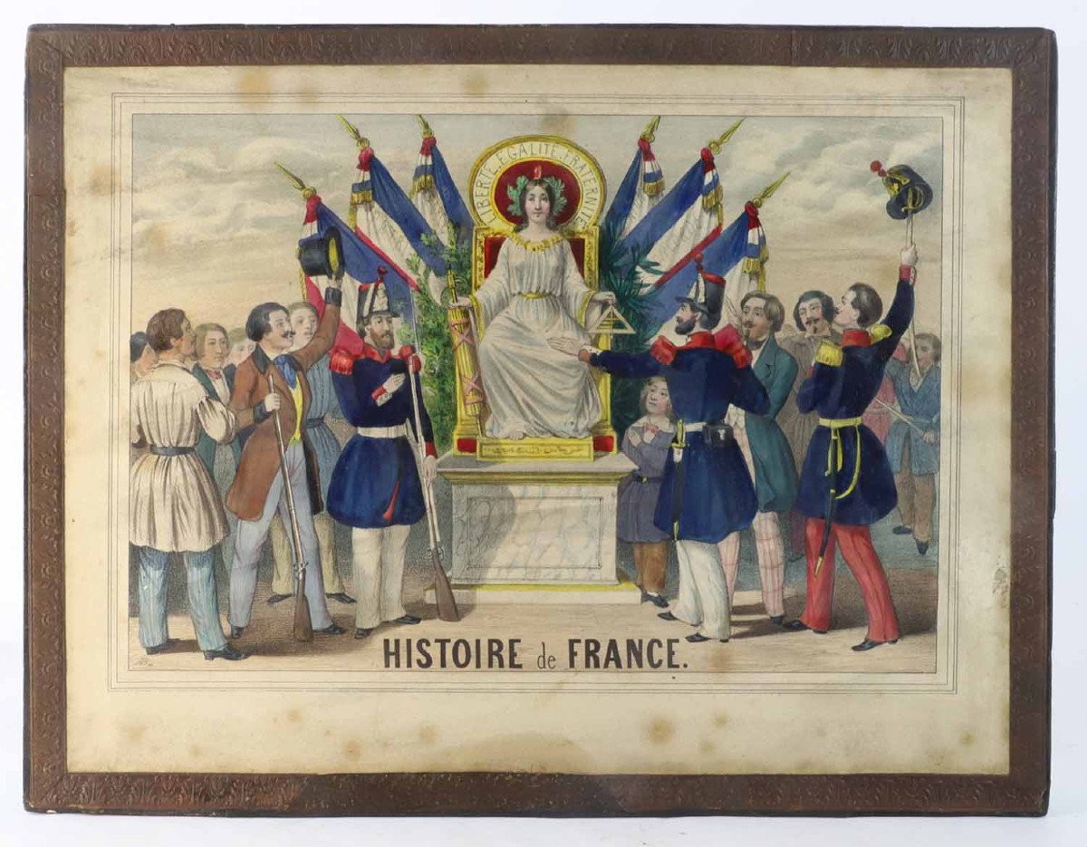 History Of France Puzzle Circa 1848-photo-4