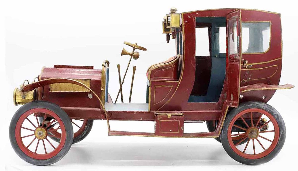 COUPE CHAUFFEUR JOUET FRANCAIS  1900-photo-2