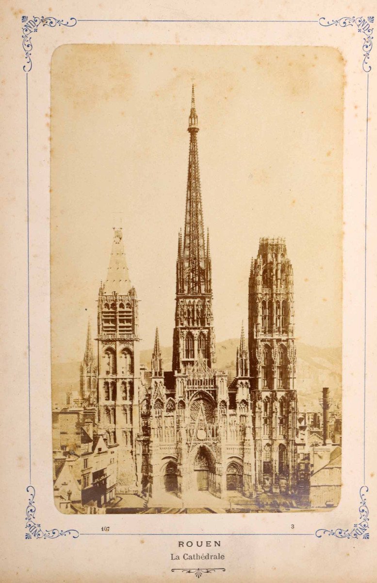 24 Albumen Photos Of Rouen. XIXth-photo-5