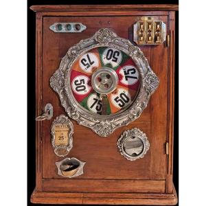 ROULETTE HARLEQUIN  jeu de bar 1900