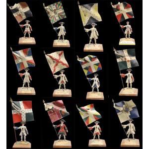 18 Standard Bearer By Bernard Vanot. 1950 / Old Toy Soldiers