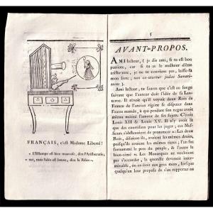 LA LANTERNE MAGIQUE PATRIOTIQUE 1791 / Pamphlet révolutionnaire