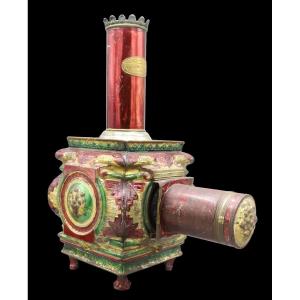 Magic Lantern With Lions 1860