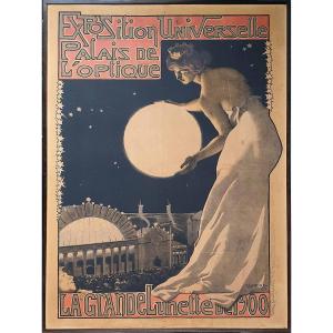 The Moon Has One Meter Poster Expo 1900 