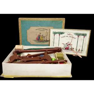 Jeu romantique LE PETIT MÉTIER A BRODER vers 1830