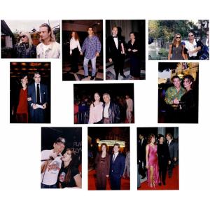 Ensemble de photo de presse 1995 Acteurs chanteurs 