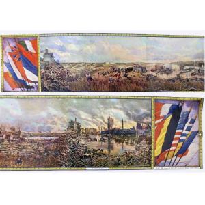 Miniature Panorama Of : The Battle Of The Yser 1914 By Alfred Bastien.