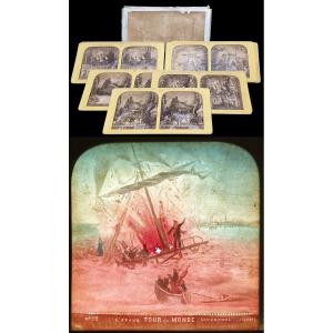 Jules Verne - Around The World In 80 Days / Stereoscopic Views, 1875